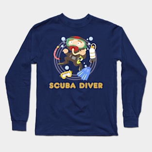 Scuba diver Long Sleeve T-Shirt
